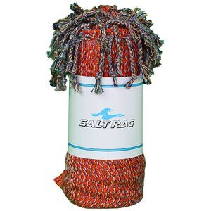 Salt Rag Beach Towel - "Orange Hippie Rag" [Sand Free Turkish Beach Towel]